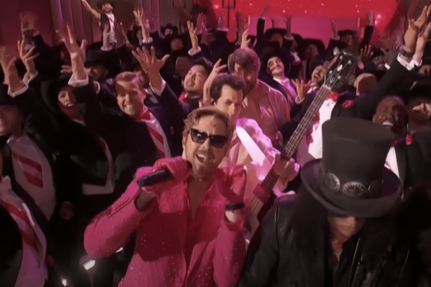 Slash acompañó a Ryan Gosling para interpretar "I'm Just Ken"